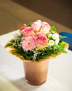 Sträußchen Rosa Träumchen mit Rosen