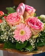 Sträußchen Rosa Träumchen mit Rosen