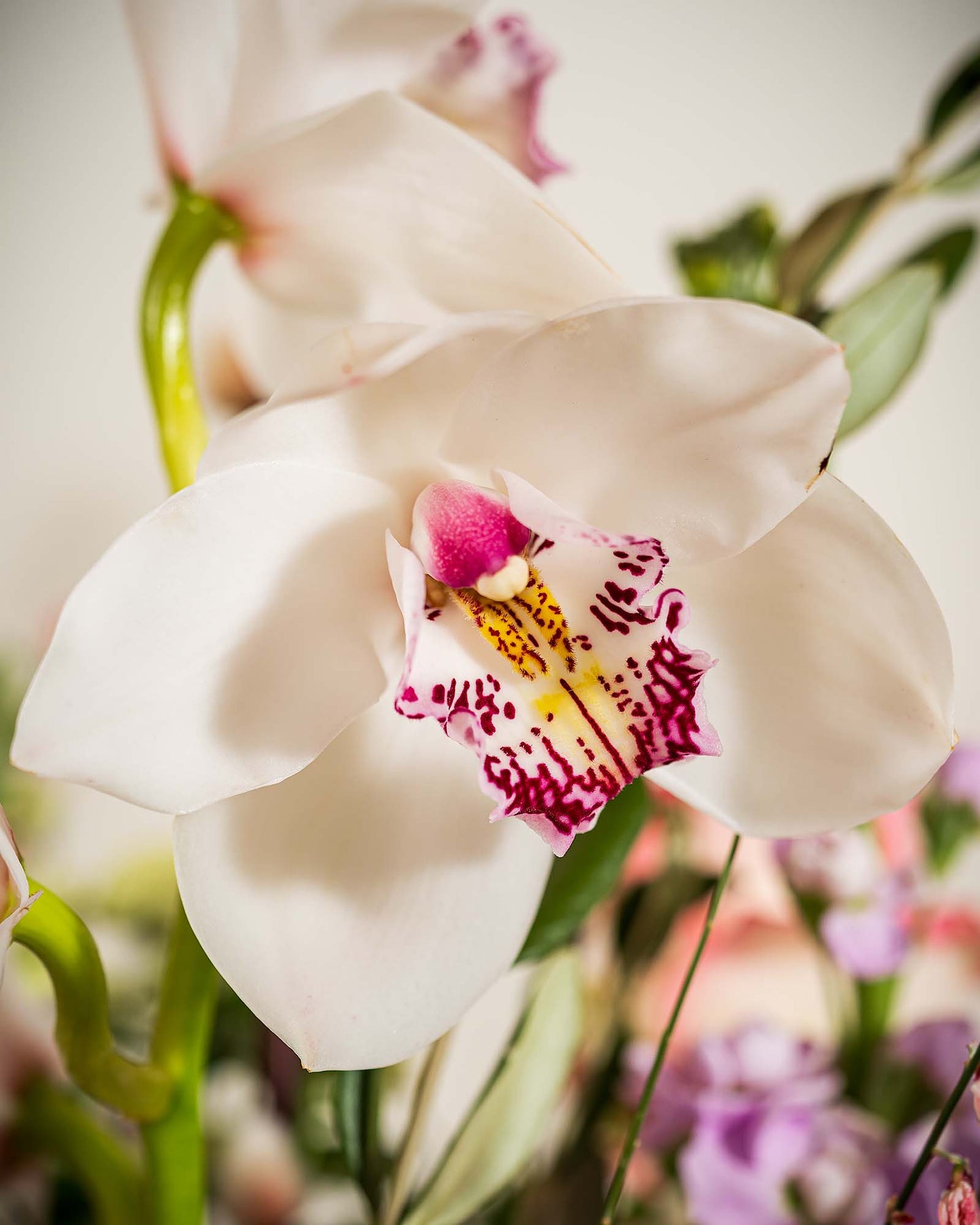 Blumenstrauß Extravaganza mit Orchideen