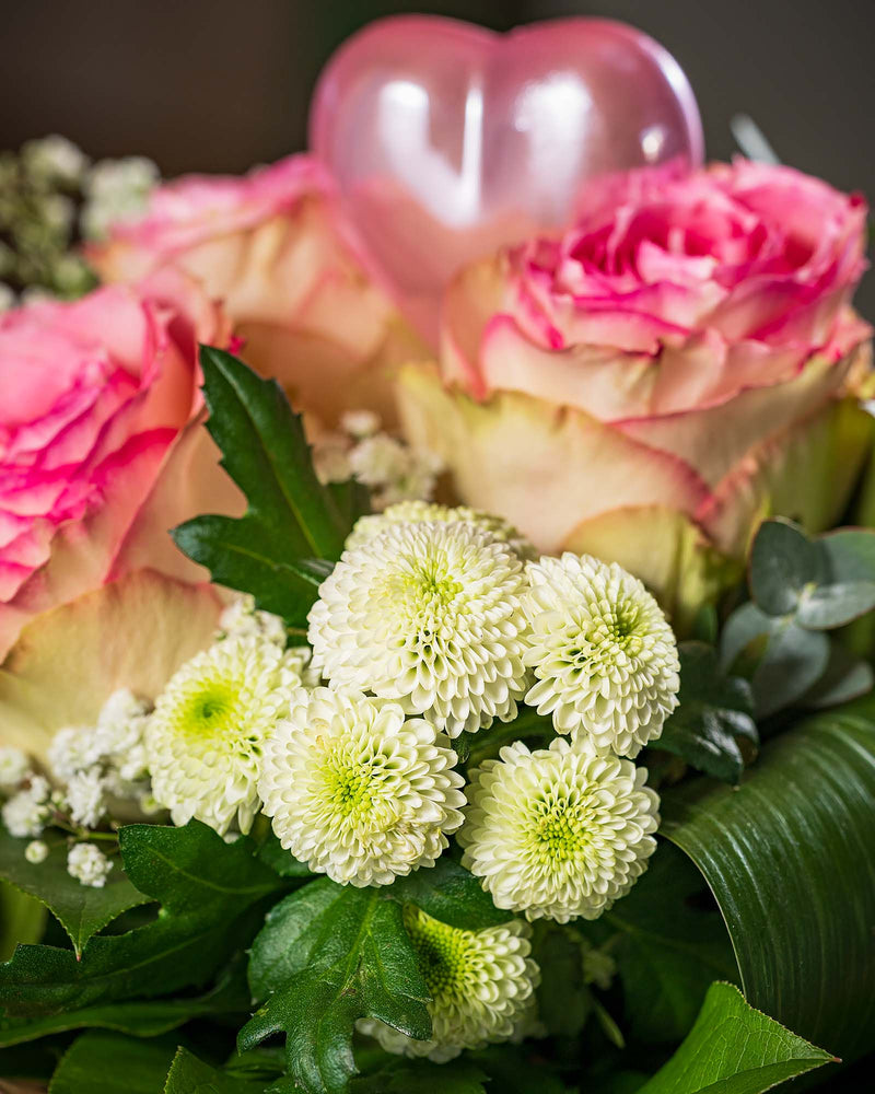 
                  
                    Sträußchen Rosa Träumchen mit Rosen
                  
                